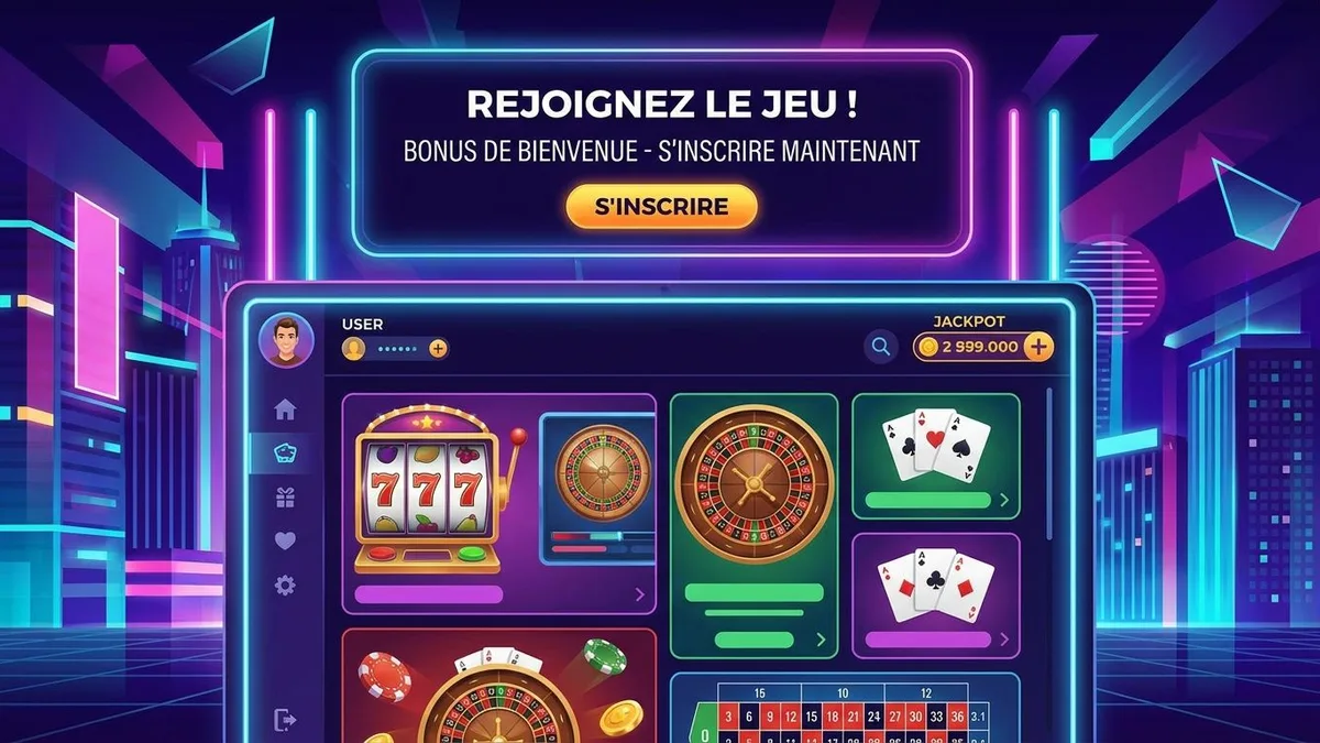Inscription avec bonus